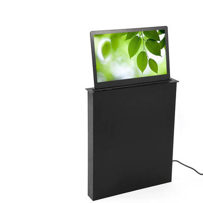 Cina High End Conference Office Luxury Monitor LCD Angkat Sistem 1080 P Dalam Warna Hitam pemasok