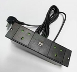 British standard multi-function power supply anti-electric shock safety door furniture power socket dual USB